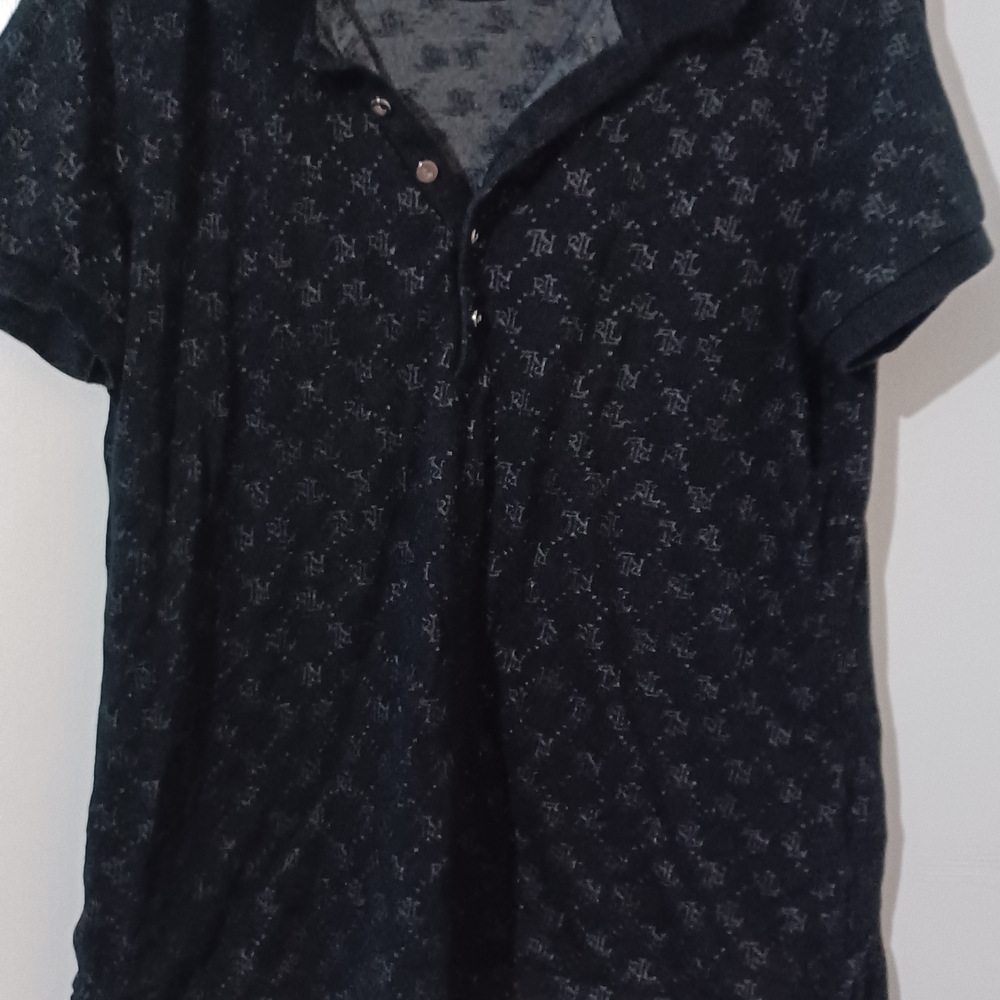 Ralph Lauren Black Button Down Shirt